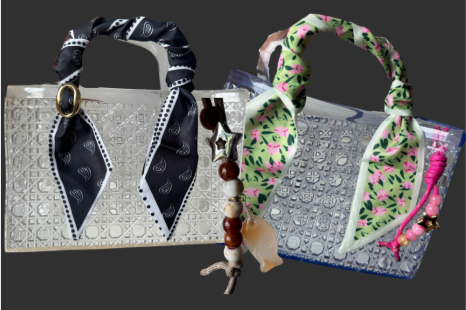 Bags - Jelly with Silk Scarf