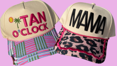 Pre-made Embroidery Hats